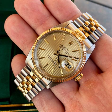 vintage rolex datejust watches|cheapest Rolex Datejust two tone.